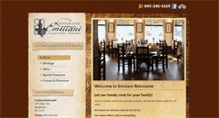 Desktop Screenshot of emilianiristorante.com